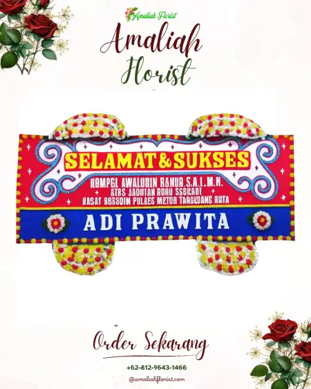 Papan Bunga Ucapan Selamat Pasarbatang
